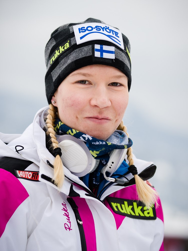 Julia Kykkänen oli Hinzenbachissa päivän paras suomalainen.