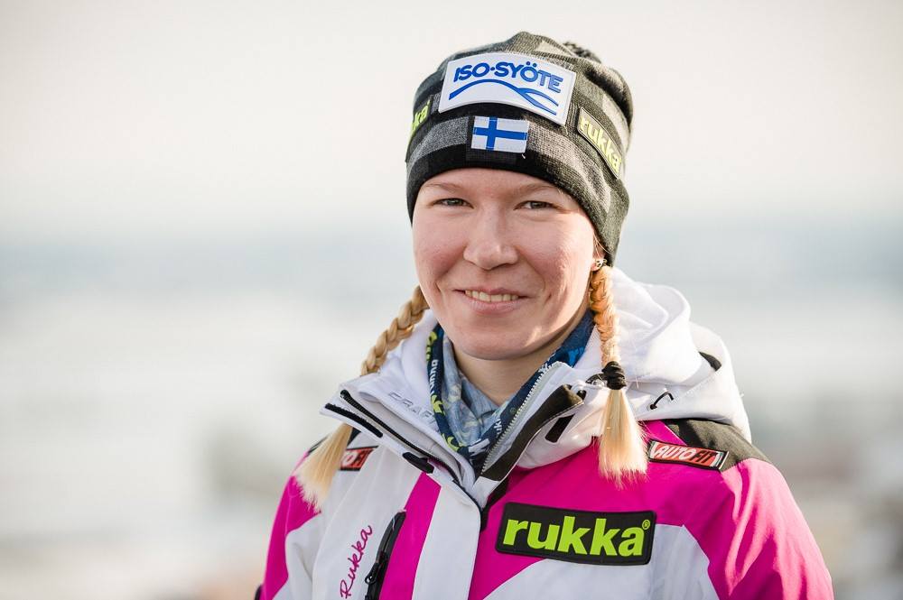 Julia Kykkänen oli suhteellisen tyytyväinen suoritukseensa Romanian Rasnovissa.