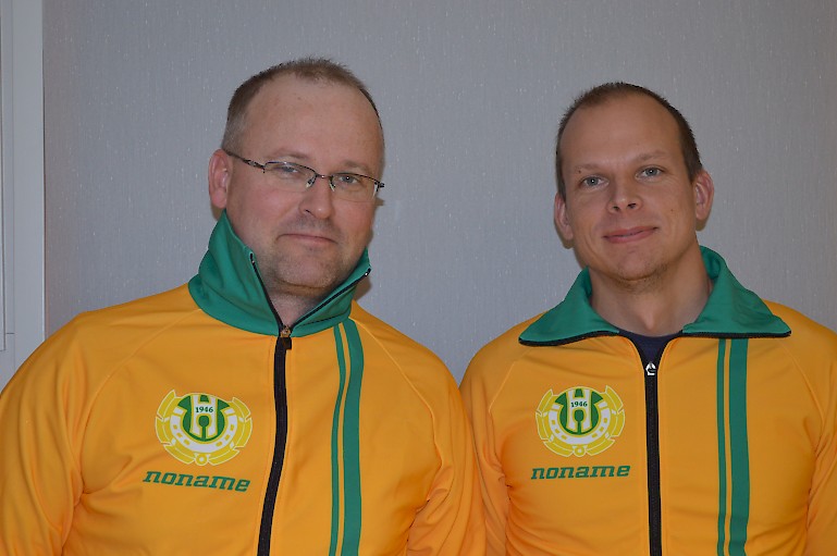 Jukka Lehtinen ja Toni Kejonen